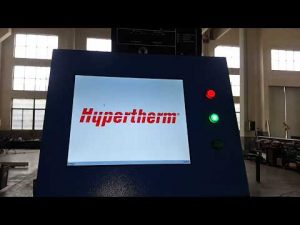 Découpe au plasma CNC et machine de découpe à flamme OXY avec le plasma HPR400XD d'Hypertherm HyPerformance