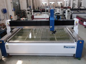 Découpeuse à jet d'eau pour la découpe du verre avec la certification CE TUV ISO9001 appliquée appliquée Standard